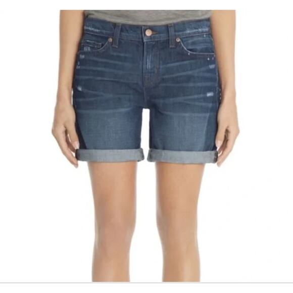 J Brand Nash Slouchy Boy Fit Shorts Synthesis 24 - Picture 1 of 7